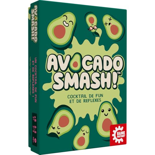 Blackrock Games Avocado Smash – schnelles und lustiges Kartenspiel | 2 bis 8 Spieler | ab 6 Jahren | Gesellschaftsspiel für die Familie | Reflexe, Beobachtung & verrückte Lachen, kompaktes Format Blackrock Games Avocado Smash – schnelles und lustiges Kartenspiel | 2 bis 8 Spieler | ab 6 Jahren | Gesellschaftsspiel für die Familie | Reflexe, Beobachtung & verrückte Lachen, kompaktes Format von Blackrock Games