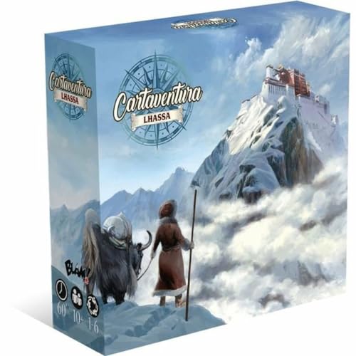 Blackrock Games Blam! Cartaventura: Lhasa • Gesellschaftsspiel – kooperatives Spiel – in der Familie, mit Freunden oder Solo, von 1 bis 6 Spielern, ab 10 Jahren – 60 Minuten, weiß Blackrock Games Blam! Cartaventura: Lhasa • Gesellschaftsspiel – kooperatives Spiel – in der Familie, mit Freunden oder Solo, von 1 bis 6 Spielern, ab 10 Jahren – 60 Minuten, weiß von Blackrock Games