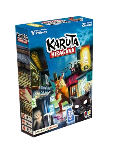 Blackrock Games Karuta Hiragana – Spiel zum Entdecken von Japanisch – Lernen Sie japanische Schrift – Memory-Spiel – ab 12 Jahren – on The Go Editionen – illustriert von Florent Chavouet von Blackrock Games