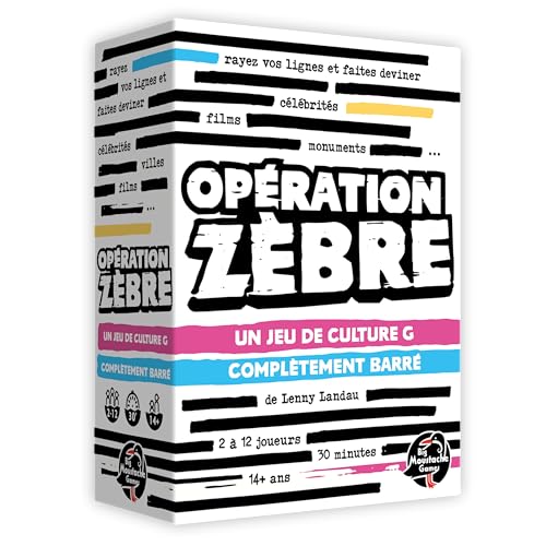 Blackrock Games Operation Zebra – Gesellschaftsspiel – Allgemeine Kultur und Abzug – Gesellschaftsspiel – 14 Jahre und älter – 2 bis 12 Spieler – Spaß und originell – kooperativ oder wettbewerbsfähig Blackrock Games Operation Zebra – Gesellschaftsspiel – Allgemeine Kultur und Abzug – Gesellschaftsspiel – 14 Jahre und älter – 2 bis 12 Spieler – Spaß und originell – kooperativ oder wettbewerbsfähig von Blackrock Games