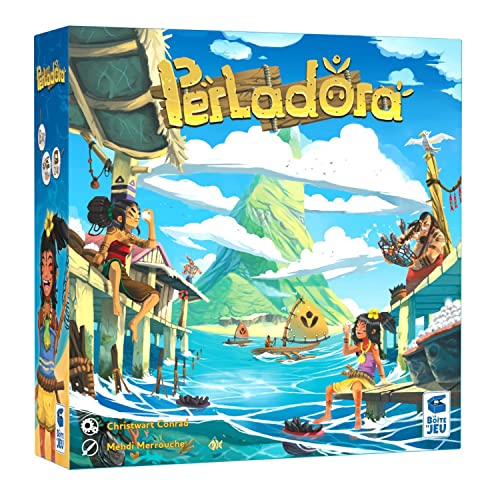 Blackrock Games Perladora – Gesellschaftsspiel – Bluff-Spiel – ab 10 Jahren – Die Spielbox von Blackrock Games