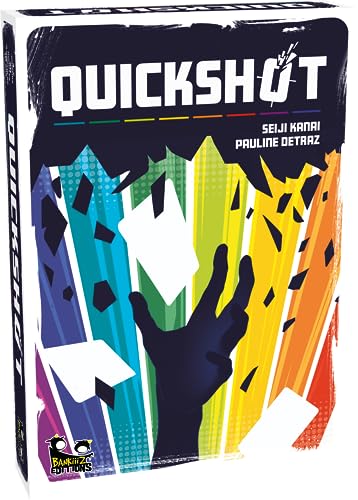 Blackrock Games Quickshot BankIIZ Editionen, Gesellschaftsspiel – Schnelligkeitsspiel – Schlacht Royale – ab 10 Jahren von Blackrock Games