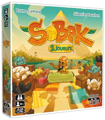 Blackrock Games Sobek 2 Spieler – Gesellschaftsspiel – ab 10 Jahren – Taktik – Duell – Duo Blackrock Games Sobek 2 Spieler – Gesellschaftsspiel – ab 10 Jahren – Taktik – Duell – Duo von Blackrock Games