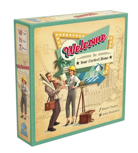Blackrock Games Welcome to Your Perfect Home Gesellschaftsspiel, ideal in der Gruppe, von 1 bis 6 Spielern und älter, ab 10 Jahren, taktisch und schnell, ideal für Freunde Blackrock Games Welcome to Your Perfect Home Gesellschaftsspiel, ideal in der Gruppe, von 1 bis 6 Spielern und älter, ab 10 Jahren, taktisch und schnell, ideal für Freunde von Blackrock Games