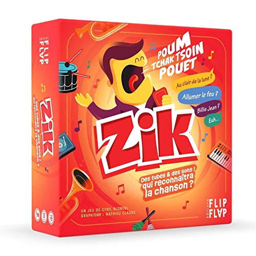 Blackrock Games ZIK – Neue Edition – Gesellschaftsspiel – ab 10 Jahren – Songs summen – Spaß garantiert – ideal in Gruppen – Gesellschaftsspiel Freunde und Familie – Musik-Quiz Original – Lied Blackrock Games ZIK – Neue Edition – Gesellschaftsspiel – ab 10 Jahren – Songs summen – Spaß garantiert – ideal in Gruppen – Gesellschaftsspiel Freunde und Familie – Musik-Quiz Original – Lied von Blackrock Games
