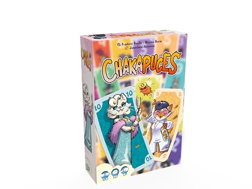 Chakapuces – Familien- und strategisches Kartenspiel | 2 bis 6 Spieler | ab 8 Jahren | lustige und taktische Atmosphäre | Verlag The Flying Games, bunt Chakapuces – Familien- und strategisches Kartenspiel | 2 bis 6 Spieler | ab 8 Jahren | lustige und taktische Atmosphäre | Verlag The Flying Games, bunt von Blackrock Games