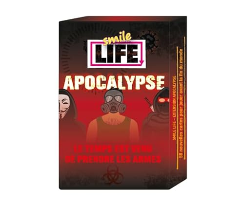 Blackrock Games Smile Life Extension Apocalypse – Karten- und Stimmungsspiel – ab 12 Jahren – erfordert das Smile Life-Spiel zum Spielen Blackrock Games Smile Life Extension Apocalypse – Karten- und Stimmungsspiel – ab 12 Jahren – erfordert das Smile Life-Spiel zum Spielen von Blackrock Games