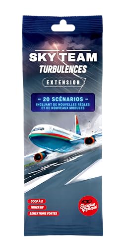 Blackrock Games Sky Team TURBULENCES – Erweiterung – kooperatives Gesellschaftsspiel | 20 Neue Szenarien, Regeln und Module | 2 Spieler | ab 10 Jahren – Maskierter Skorpion Blackrock Games Sky Team TURBULENCES – Erweiterung – kooperatives Gesellschaftsspiel | 20 Neue Szenarien, Regeln und Module | 2 Spieler | ab 10 Jahren – Maskierter Skorpion von Blackrock Games