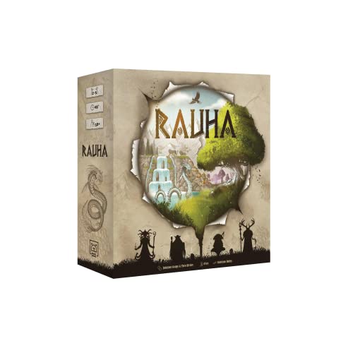 RAUHA _ GRRRE Games_ BLACKROCK Games _ Gesellschaftsspiel Strategiespiel Draft-Spiel von Blackrock Games