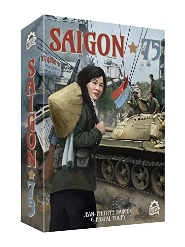 Blackrock Games Saigon 75 - Strategisches Brettspiel für Erwachsene ab 21 Jahren, 1-2 Spieler von Blackrock Games