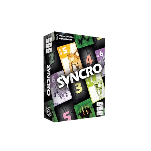 Syncro – Kooperatives Spiel – Kommunizieren ohne zu sprechen – kooperatives Spiel – ab 10 Jahren – Taktisches Gesellschaftsspiel – Grrre Games von Blackrock Games