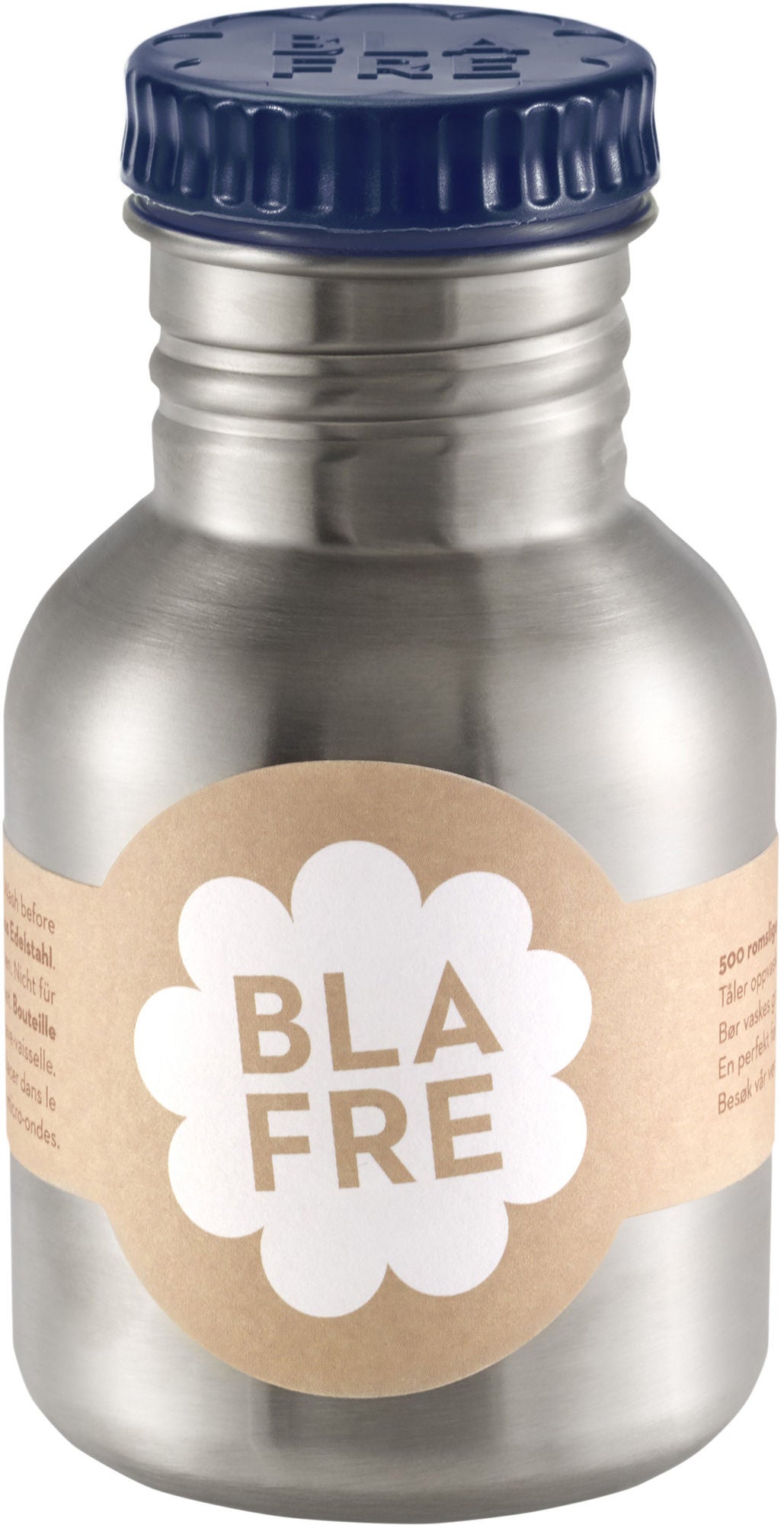 Blafre Edelstahl Flasche 300 ml, Navy von Blafre