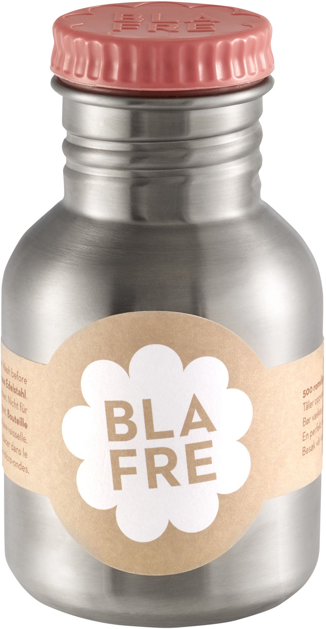 Blafre Edelstahl Flasche 300 ml, Pink von Blafre