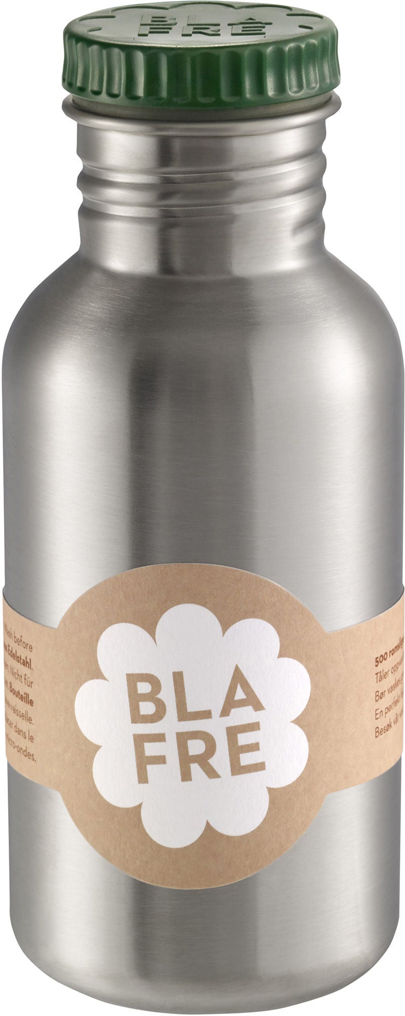 Blafre Edelstahl Flasche 500 ml, Dark Green von Blafre