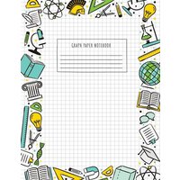 Back to School Graph Paper Notebook von Blank Classic