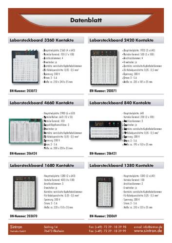 Blanko 206933 Experimentierplatine (L x B x H) 165 x 54 x 9mm 1St. von Blanko