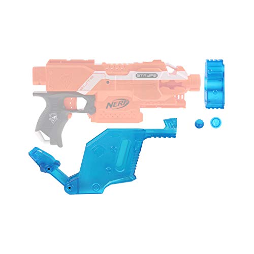 Blasterparts - Kriss Vector Body Kit - Blau-transparent - Dartblaster Modding - Blaster-Tuning & Zubehör für Nerf Stryfe - Kunststoff - Unisex - Kinder ab 3 Jahren von Blasterparts