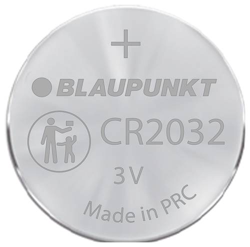 Blaupunkt Knopfzelle CR 2032 2 St. Lithium von Blaupunkt