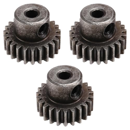 Blmirror 3 STÜCKE 3,175 mm Welle Stahl Ritzel Motorgetriebe 32DP 48DP 64DP M0.6 für 1/10 1/8 RC Auto 3650 3660 Zubehör 23T Blmirror 3 STÜCKE 3,175 mm Welle Stahl Ritzel Motorgetriebe 32DP 48DP 64DP M0.6 für 1/10 1/8 RC Auto 3650 3660 Zubehör 23T von Blmirror