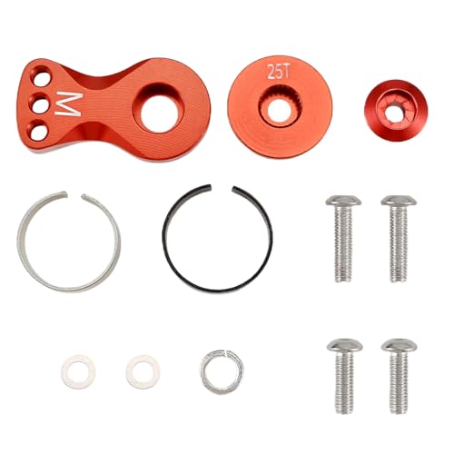 Blmirror Metall 25T Verstellbarer Servo Saver Arm Horn für -4 für Axial SCX10 1/10 RC Autos Hubschrauber Modell Boot Upgrade Teile, M, D Blmirror Metall 25T Verstellbarer Servo Saver Arm Horn für -4 für Axial SCX10 1/10 RC Autos Hubschrauber Modell Boot Upgrade Teile, M, D von Blmirror