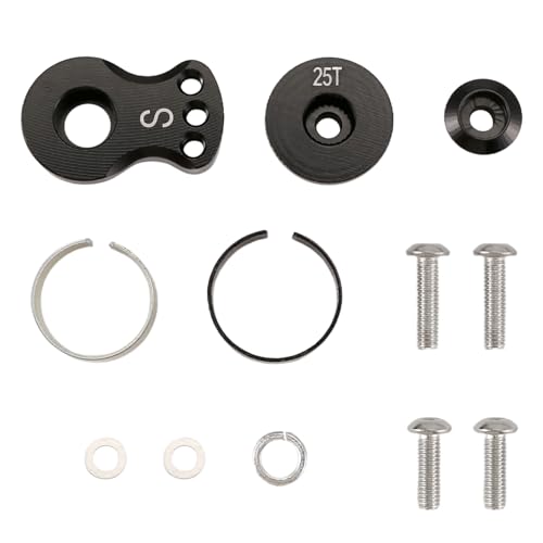 Blmirror Metall 25T Verstellbarer Servo Saver Arm Horn für -4 für Axial SCX10 1/10 RC Autos Hubschrauber Modell Boot Upgrade Teile, S, A Blmirror Metall 25T Verstellbarer Servo Saver Arm Horn für -4 für Axial SCX10 1/10 RC Autos Hubschrauber Modell Boot Upgrade Teile, S, A von Blmirror