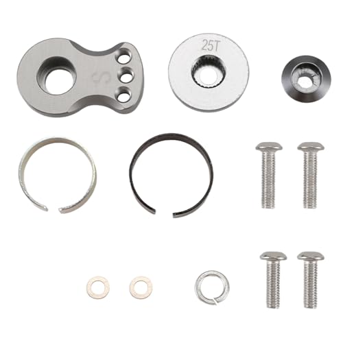 Blmirror Metall 25T Verstellbarer Servo Saver Arm Horn für -4 für Axial SCX10 1/10 RC Autos Hubschrauber Modell Boot Upgrade Teile, S, C Blmirror Metall 25T Verstellbarer Servo Saver Arm Horn für -4 für Axial SCX10 1/10 RC Autos Hubschrauber Modell Boot Upgrade Teile, S, C von Blmirror