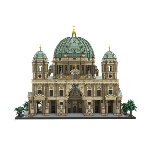 BlocteckToy MOC Klemmbausteine Berliner Kathedrale Modell, 71407 Teile Groß Architecture Kirchen WeltberüHmtes Gebäude Set, MOC-169060 von BlocteckToy