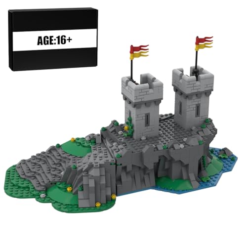 BlocteckToy MOC Klemmbausteine Vordertürme-10305 Extensio Modell, 983 Teile Groß Architecture Burg Gebäude Set, MOC-183513 von BlocteckToy