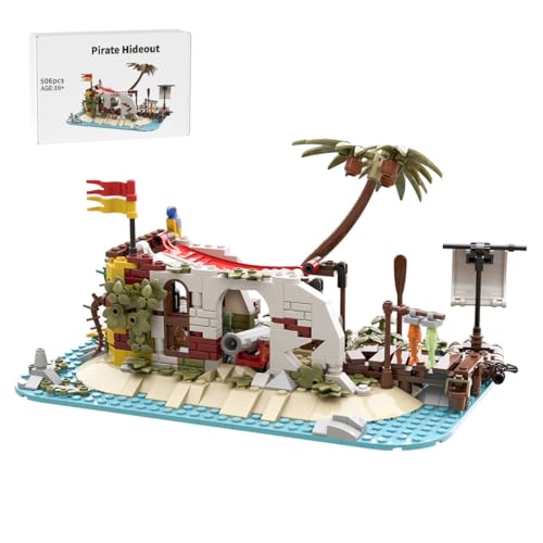 BlocteckToy Mittelalterliche Insel MOC, 506 Teile DIY Inselversteck Modulares Klemmbausteine Set, Kreatives Wohnraumdekoration Sammlerstück Geschenk für Erwachsene, MOC- 195318 BlocteckToy Mittelalterliche Insel MOC, 506 Teile DIY Inselversteck Modulares Klemmbausteine Set, Kreatives Wohnraumdekoration Sammlerstück Geschenk für Erwachsene, MOC- 195318 von BlocteckToy