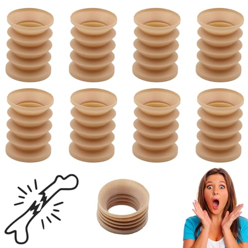 Blogiiup Streichspielzeug, Neck-Cracker Gimmick 9pcs Lustiger Crack-Soundtrick wiederverwendbarer Plastikstreich für Komödie, Nahaufnahme, Clown, Halloween, Partyvorräte, Halloween-Requisiten von Blogiiup