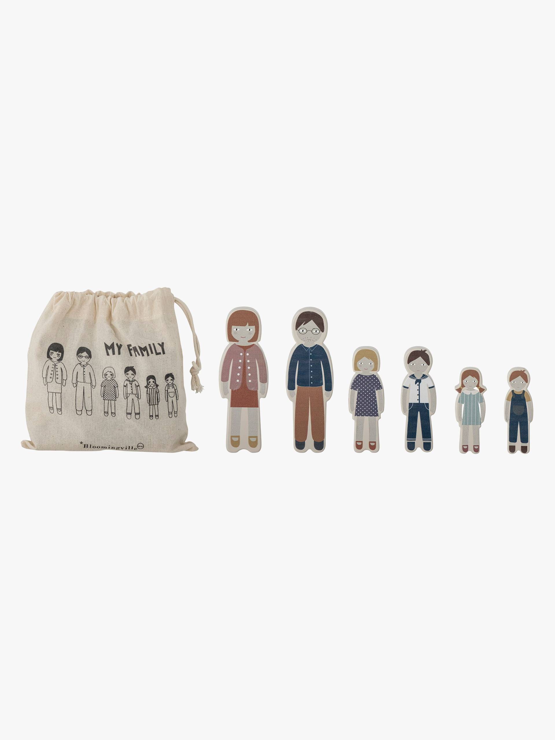 Bloomingville MINI Holzfiguren Familie Wilton 6 Teile Bloomingville MINI Holzfiguren Familie Wilton 6 Teile von Bloomingville