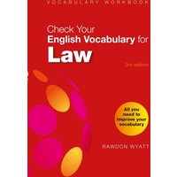 Check Your English Vocabulary for Law von Bloomsbury USA