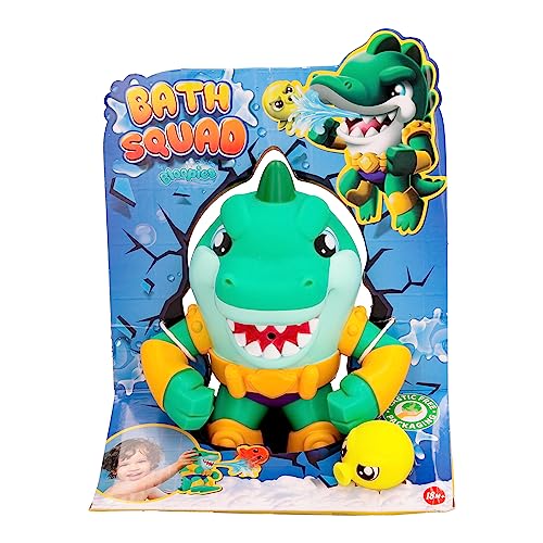 BLOOPIES Bath Squad Chuck - Collectible Bath and Water Toy EIN Krokodil, das kräftige Wasserstrahlen aus dem Mund sprüht! - Tolles Geschenk für Mädchen und Kinder ab 2 Jahren von Bloopies