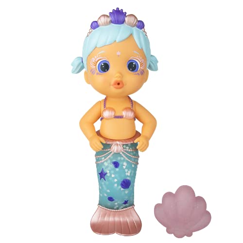 Bloopies Mermaids Lovely | Meerjungfrau Badepuppe mit Tierchen, die Wasser Spritzen, für Badespaß und Wasser-Action | Ideales Badespielzeug für Kinder ab 2 Jahren von Bloopies