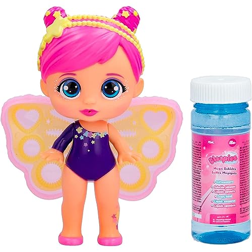 BLOOPIES Magic Bubbles Margot, Feenpuppe zum Sammeln, die Wasser spritzt und mit ihren Flügeln magische Blasen Macht, Bade- und Wasserspielzeug für Mädchen und Jungen ab 18 Monaten von Bloopies