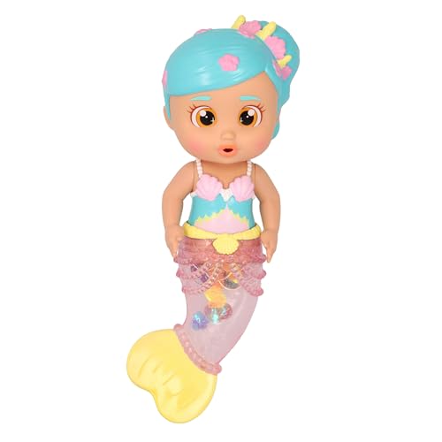 Bloopies Shimmer Mermaids Alice – Sammlerstück Bad- und Wasserspielzeug Eine Meerjungfrau, die Wasser spritzt und Blasen Macht! Geschenk Spielzeug für Mädchen und Jungen ab 18 Monaten von Bloopies