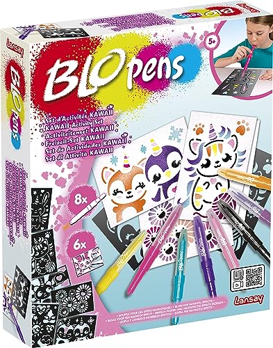 Blopens - Freizeit-Set Kawaii - Zeichnungen und Färbung - Ab 5 Jahren - Lansay von Lansay