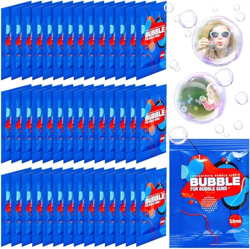 Blubbel 1,5L Seifenblasenflüssigkeit, Seifenblasen Flüssigkeit Konzentrat für Seifenblasenpistole, Seifenblasenmaschine, Seifenblasen Pusten, Bubble Gun, Nachfüllflasche Seifenblasen Pistole, Hochzeit von Blubbel