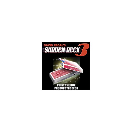 Sudden Deck 3 (DVD + Gimmick) (Rot) - David Regal von Blue Bikes Prods - David Regal