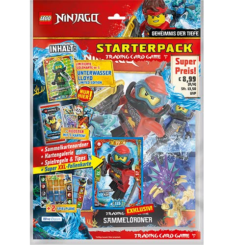 Blue Ocean Entertainment Lego Ninjago Serie 7 Trading Cards Geheimnisse der Tiefe - (Starterpack) von Blue Ocean Entertainment