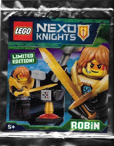 LEGO Nexo Knights Robin Minifigur #3 Folienpack-Set 271824 (Beutel) von Blue Ocean