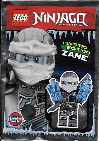 Blue Ocean LEGO Ninjago Zane #4 Minifigur Folien-Set 891731 (Tüte) von Blue Ocean