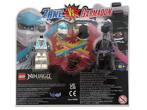 Blue Ocean LEGO Ninjago Zane vs Garmadon Minifigur Blister Pack Set 112322, Klein von Blue Ocean