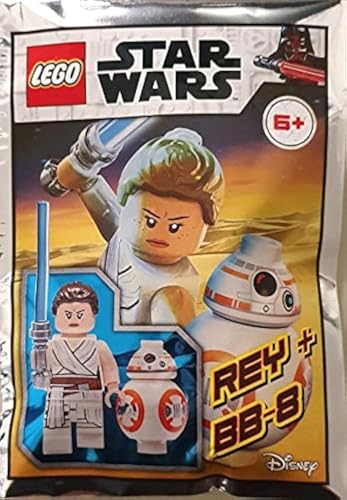 Blue Ocean LEGO Star Wars Rey und BB-8 Minifiguren-Folienpack-Set 912173 von Blue Ocean