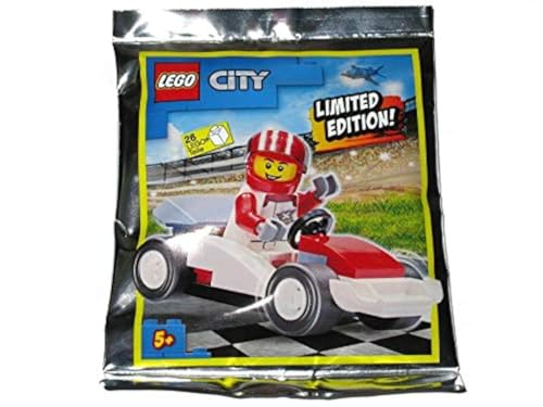 Blue Ocean Lego City 952005 Fahrer und Rennauto-Folien-Set (verpackt) von Blue Ocean