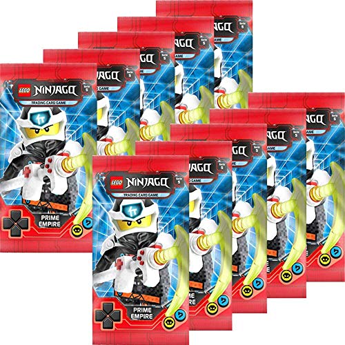 Blue Ocean Lego Ninjago - Serie 5 Trading Cards - 10 Booster ( 50 Cards )- Deutsch von COMOYA