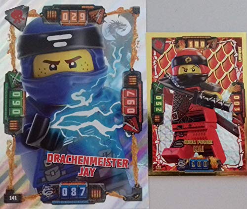 Blue Ocean Ninjago, Serie 4: XL DRACHENMEISTER Jay + Mega Power Kai von Blue Ocean