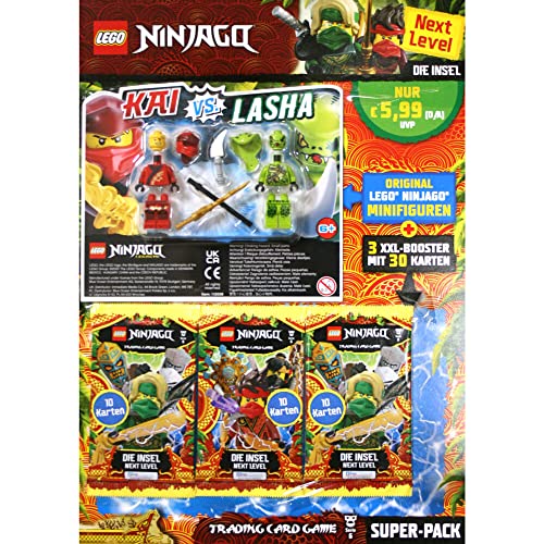 Blue Ocean Ninjago 6 Next Level Trading Cards - 1 Super Pack von ZYZYZK