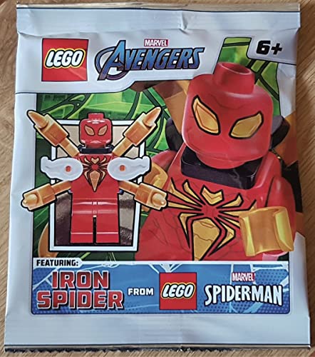 LEGO Marvel Super Heroes Iron Spider Minifiguren-Folienpack-Set 242108 (Beutel) von Blue Ocean