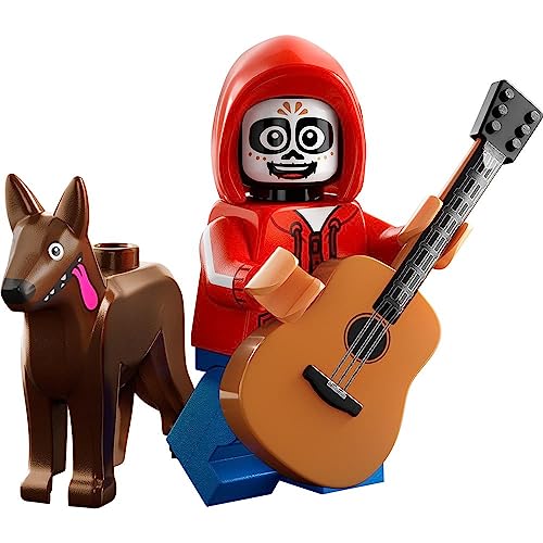 LEGO Minifiguren 100 - Wähle 1 aus 18 verschiedenen Figuren 71038 (Miguel Rivera mit Hunde-Tanze) von Blue Ocean